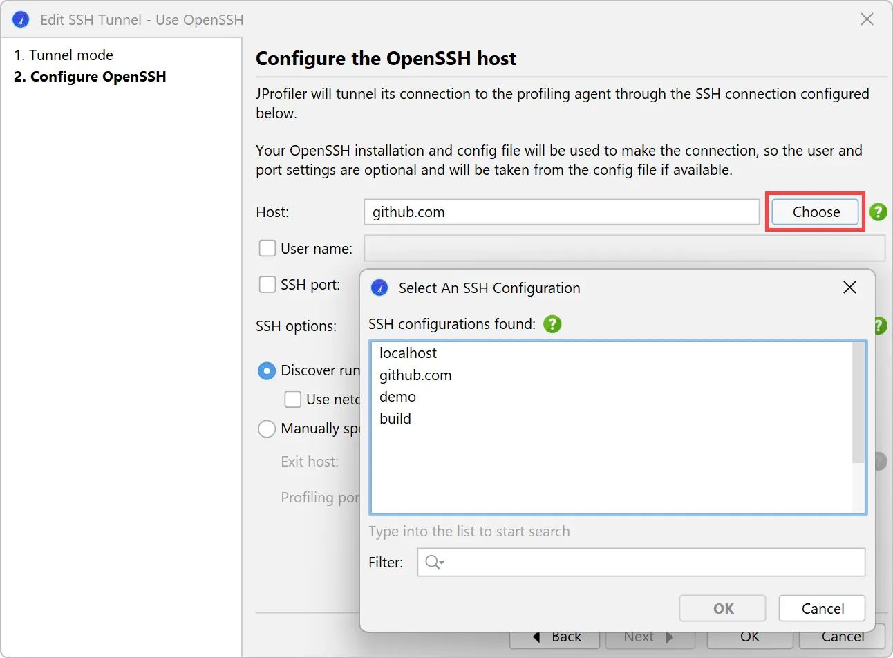 OpenSSH 选择