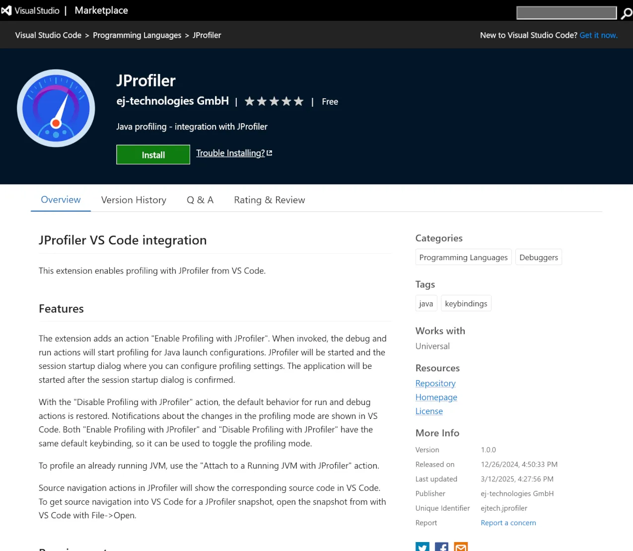 Visual Studio Marketplace
